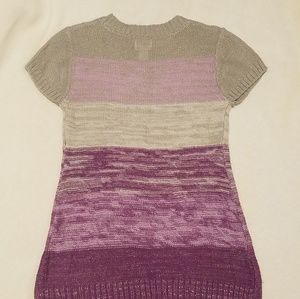 Size 10/12 long short sleeved sweater